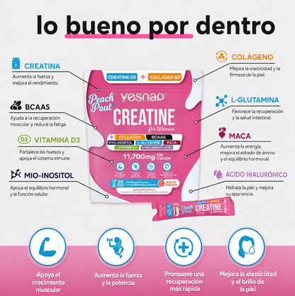Borah™ - Creatina glúteos y tonificación