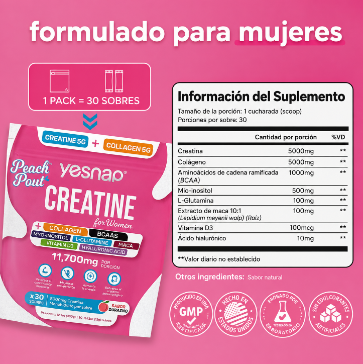 Borah™ - Creatina glúteos y tonificación